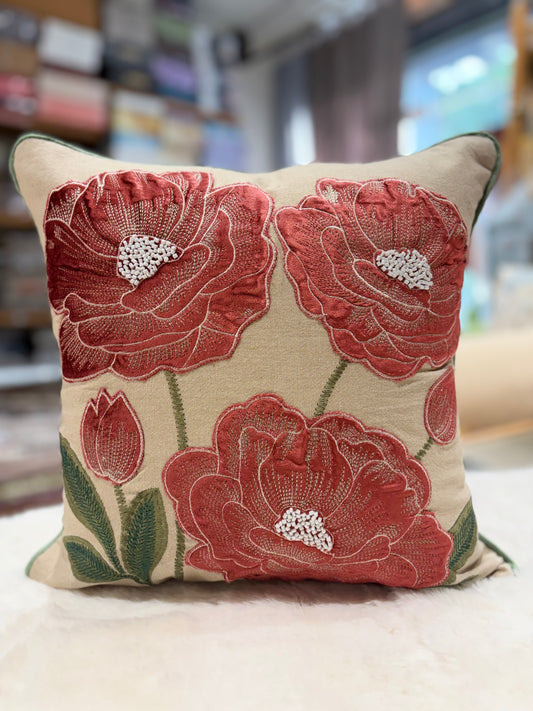 Blush Garden Cushion Cover